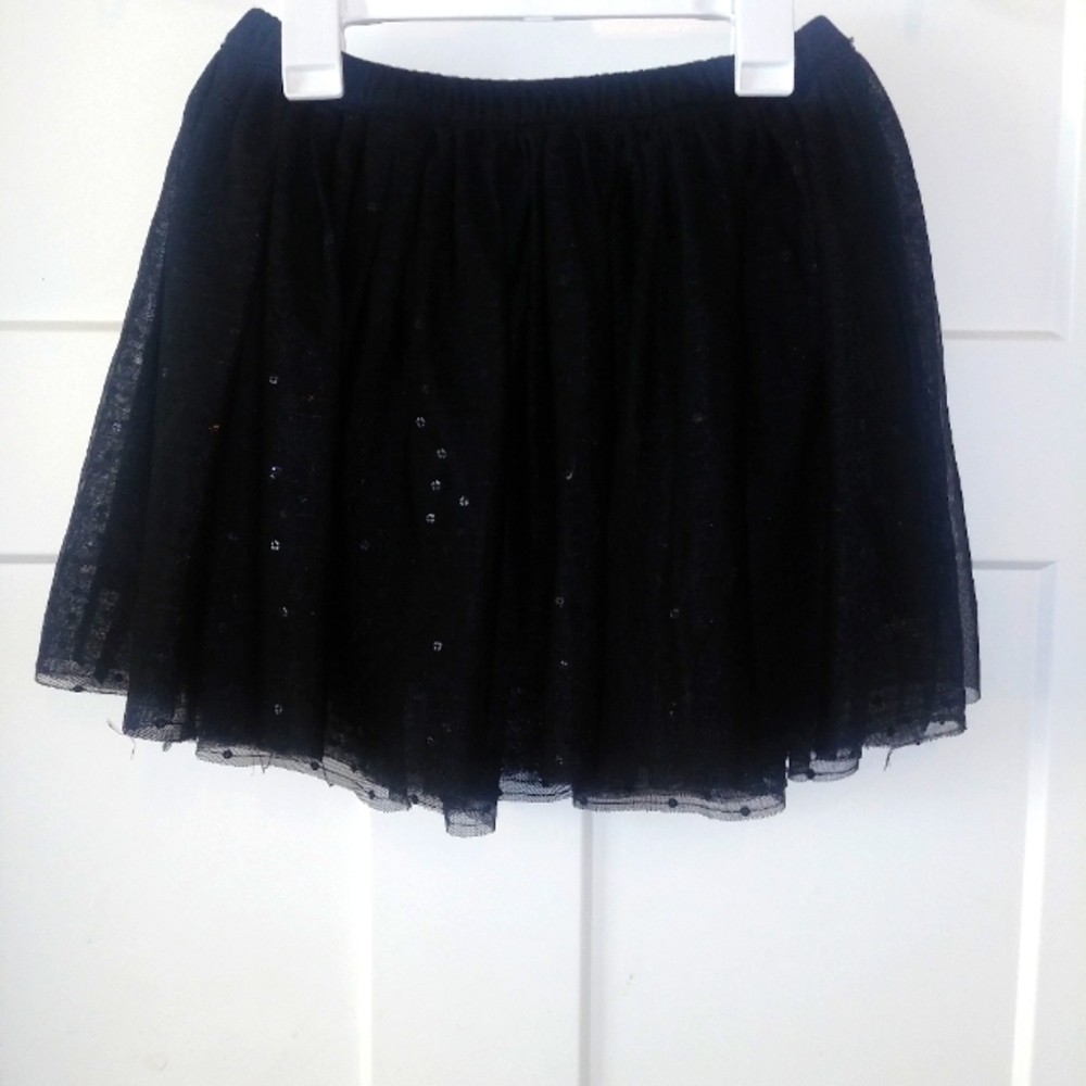 Sparkle black skirt